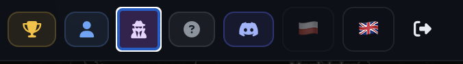 Private Mode on — user-secret icon, highlighted